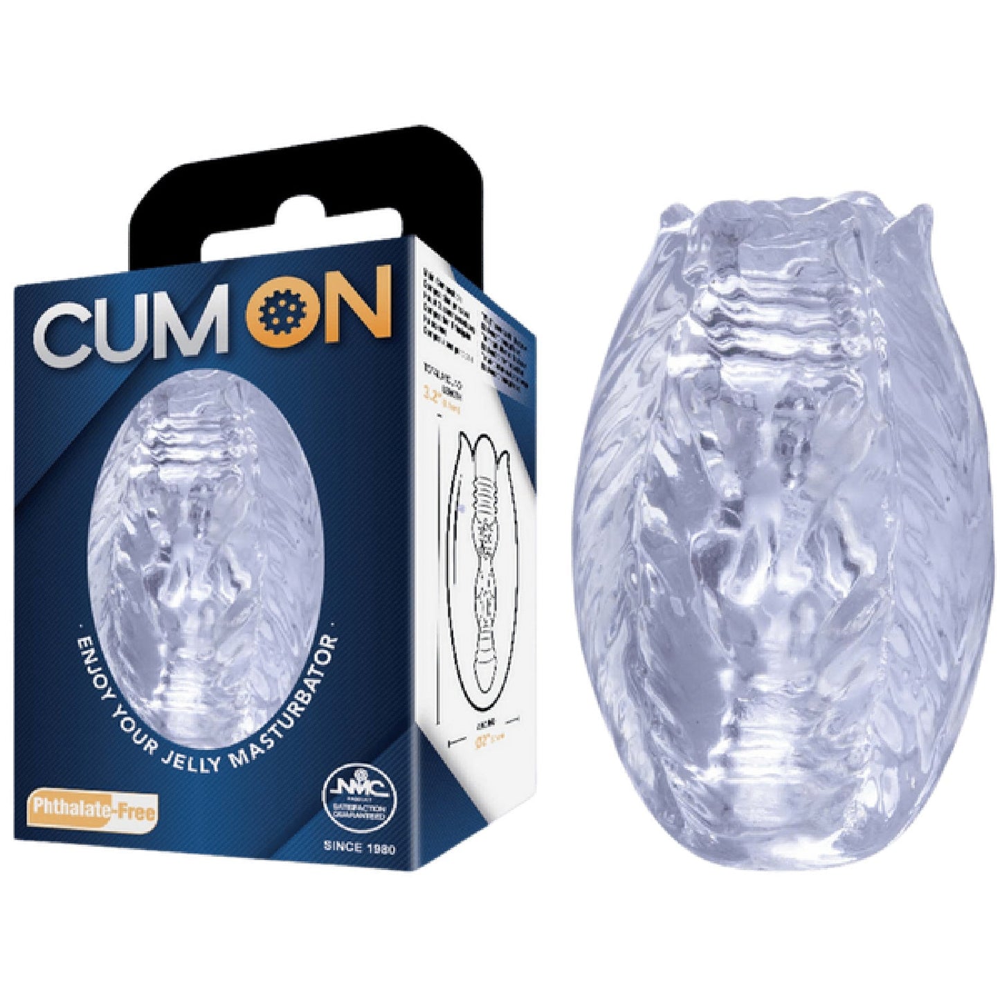 Pocket Jelly Masturbator – Soft Flexible 3.2 Inch Masturbator