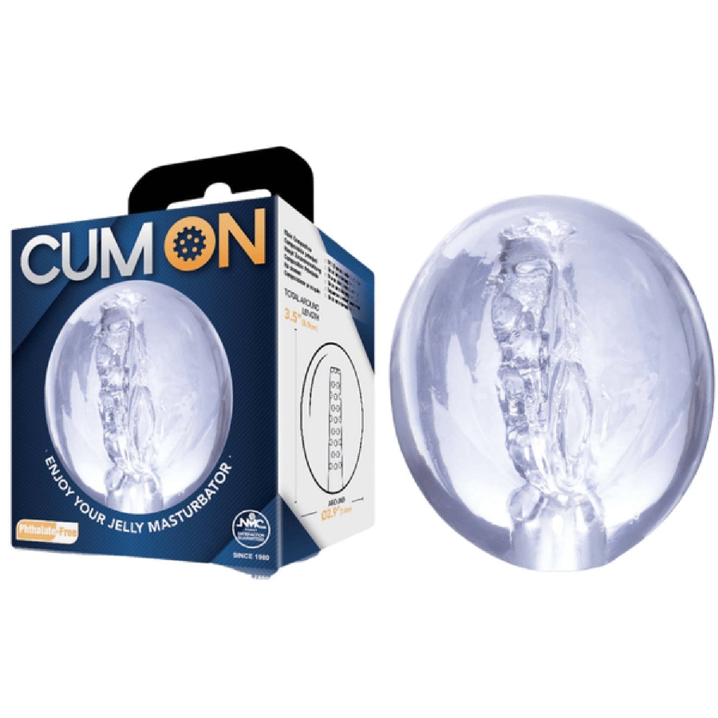 Pocket Jelly Masturbator – 3.5 Inch Soft Flexible Masturbator