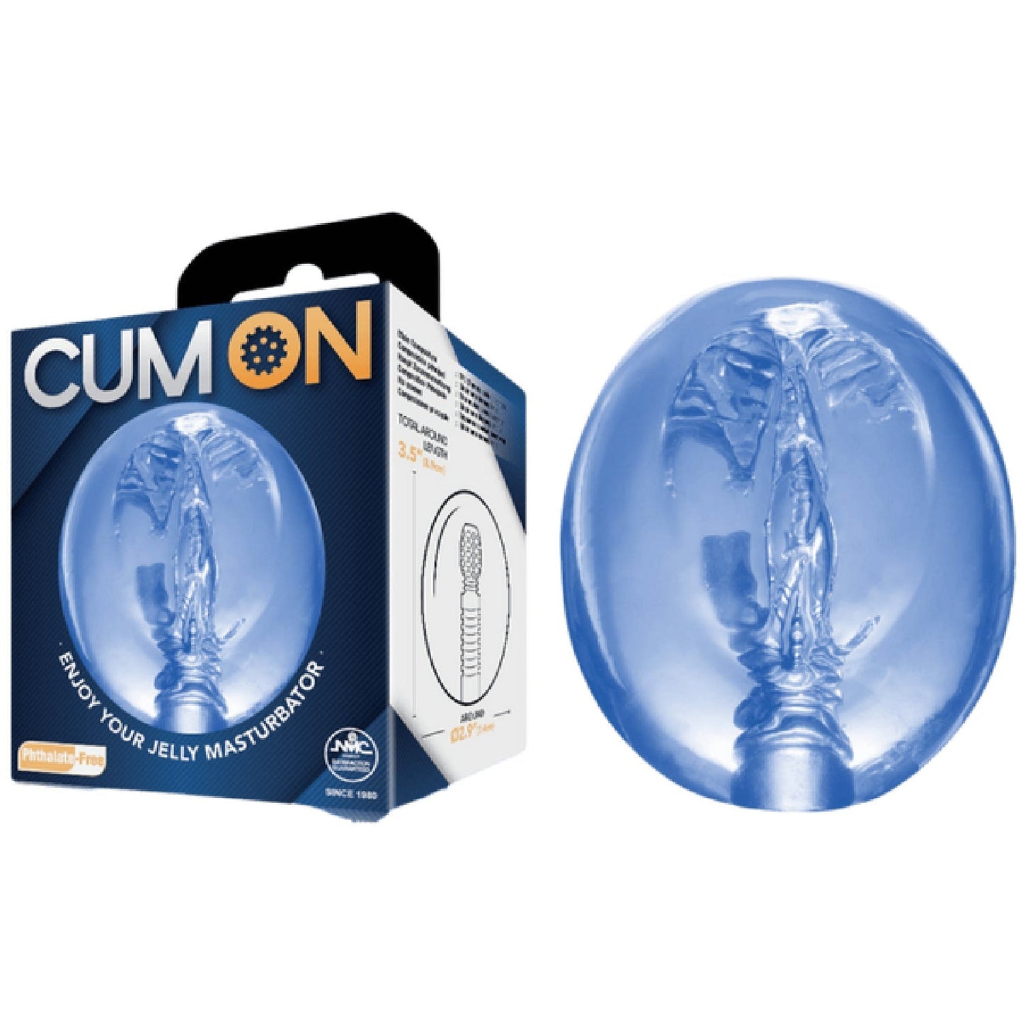 Pocket Jelly Masturbator – Soft Flexible 3.5 Inch Male Masturbator