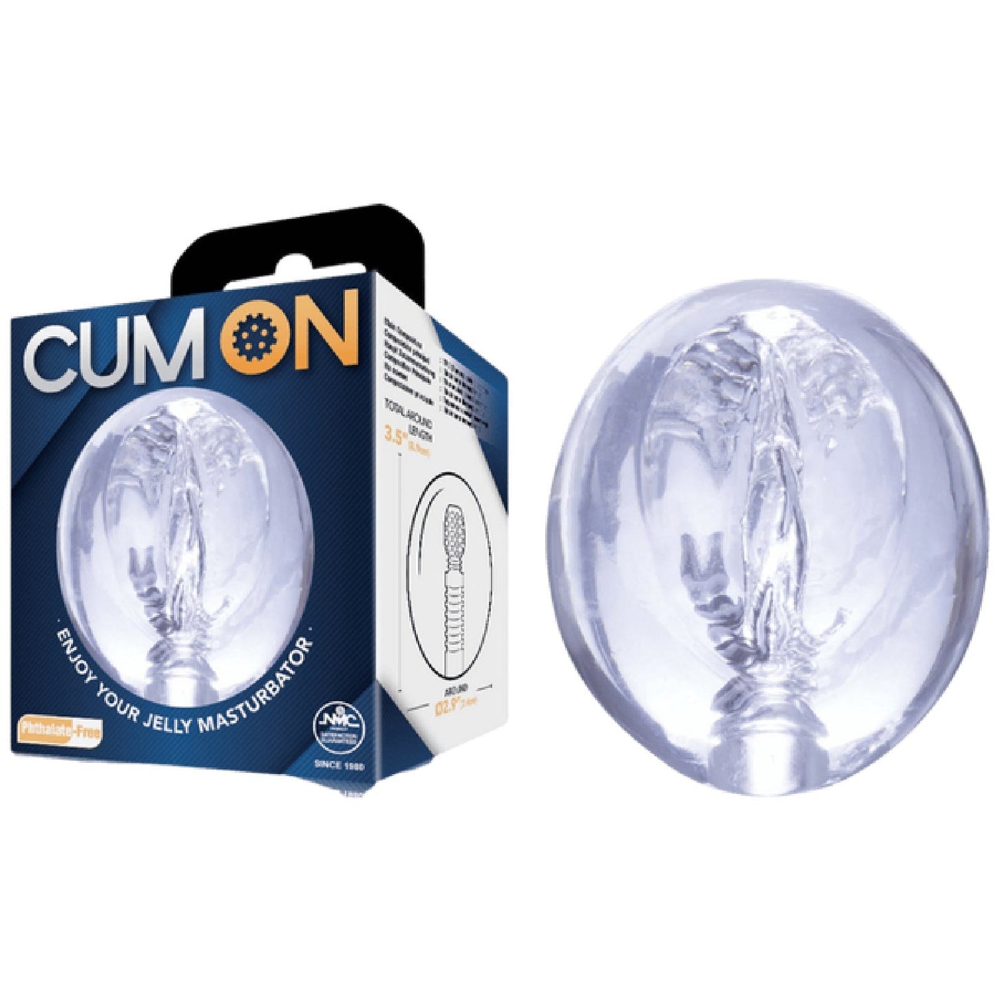 Pocket Jelly Masturbator – Soft Flexible 3.5 Inch Male Masturbator