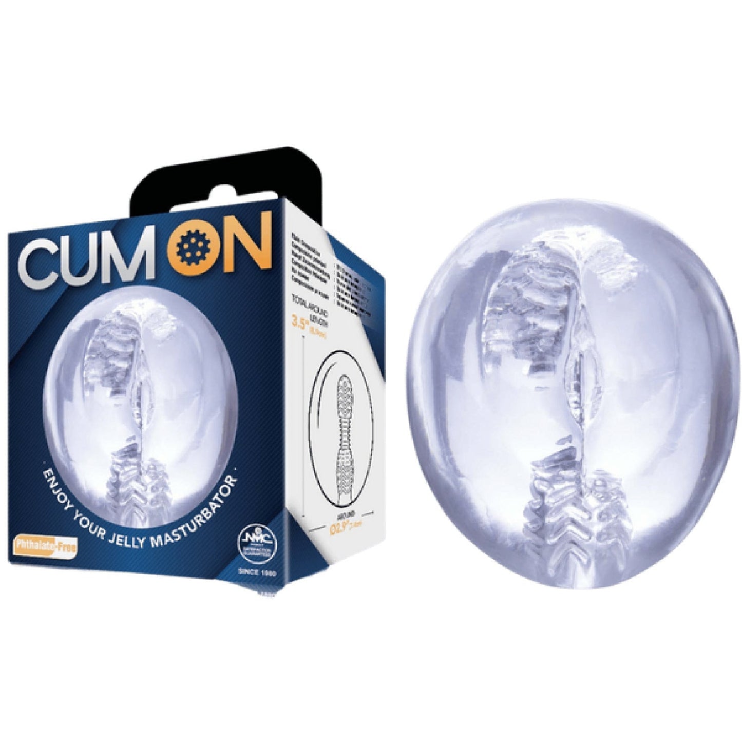 Pocket Jelly Masturbator – Soft Flexible 3.5 Inch Masturbator