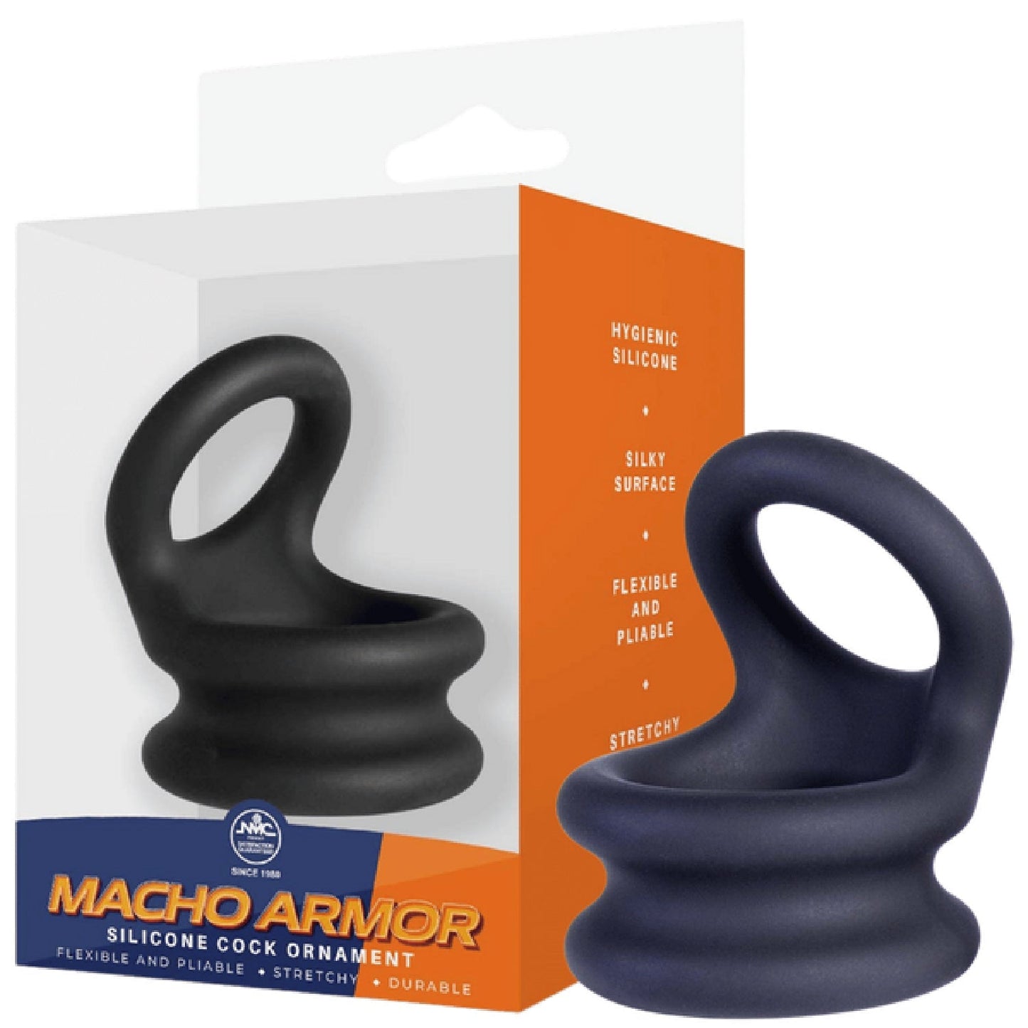 Silicone Cock Ring Large – Stretchy Durable Silicone Penis Ring