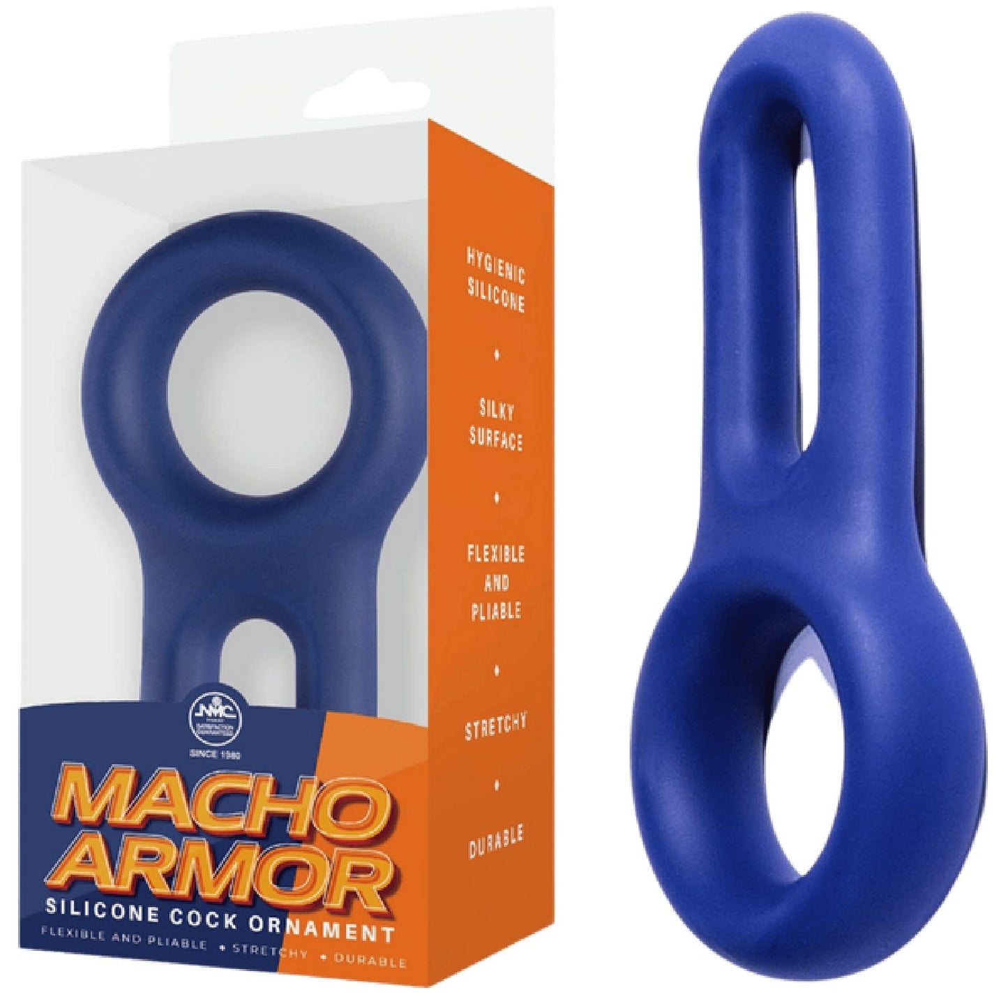 Silicone Cock and Ball Ring – Flexible Stretchy Durable Silicone Ring