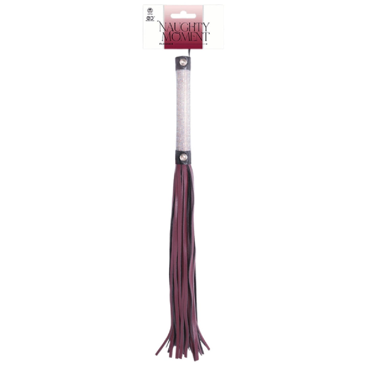 Flogger Diamond Covered Handle 44.5cm – Leather Flogger