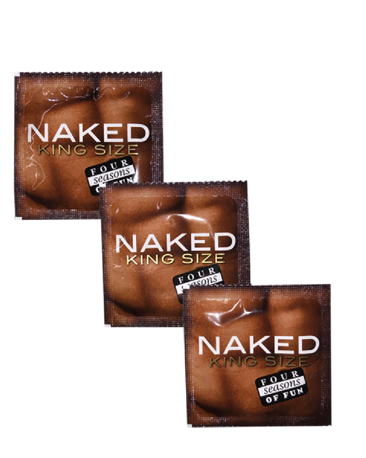 Four Seasons Naked King Size Condoms 144Pc Bulk Pack