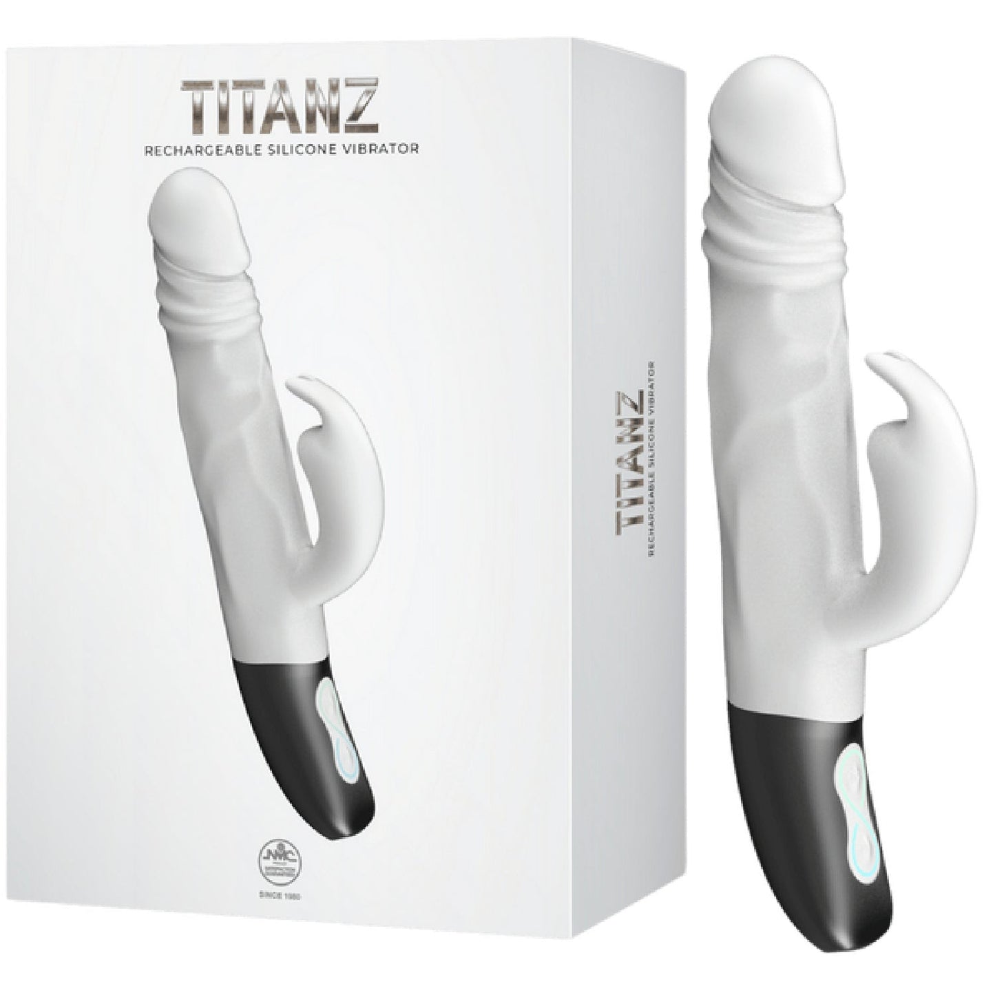 Rotating Rabbit Rechargeable Silicone Vibrator – 13cm Insertable Length Rabbit Vibrator
