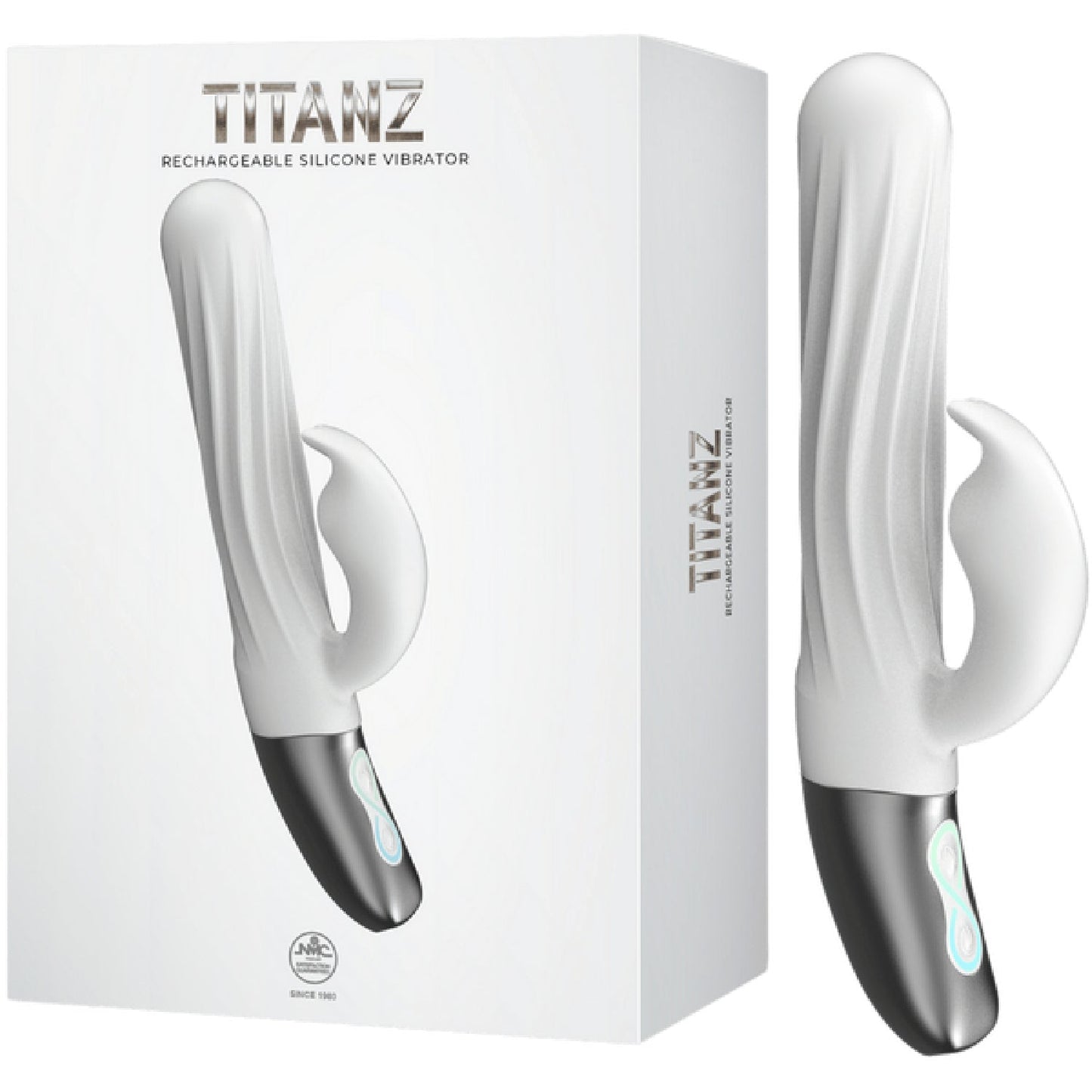 Thrusting Rabbit Rechargeable Silicone Vibrator – 13cm Insertable Length Rabbit Vibrator