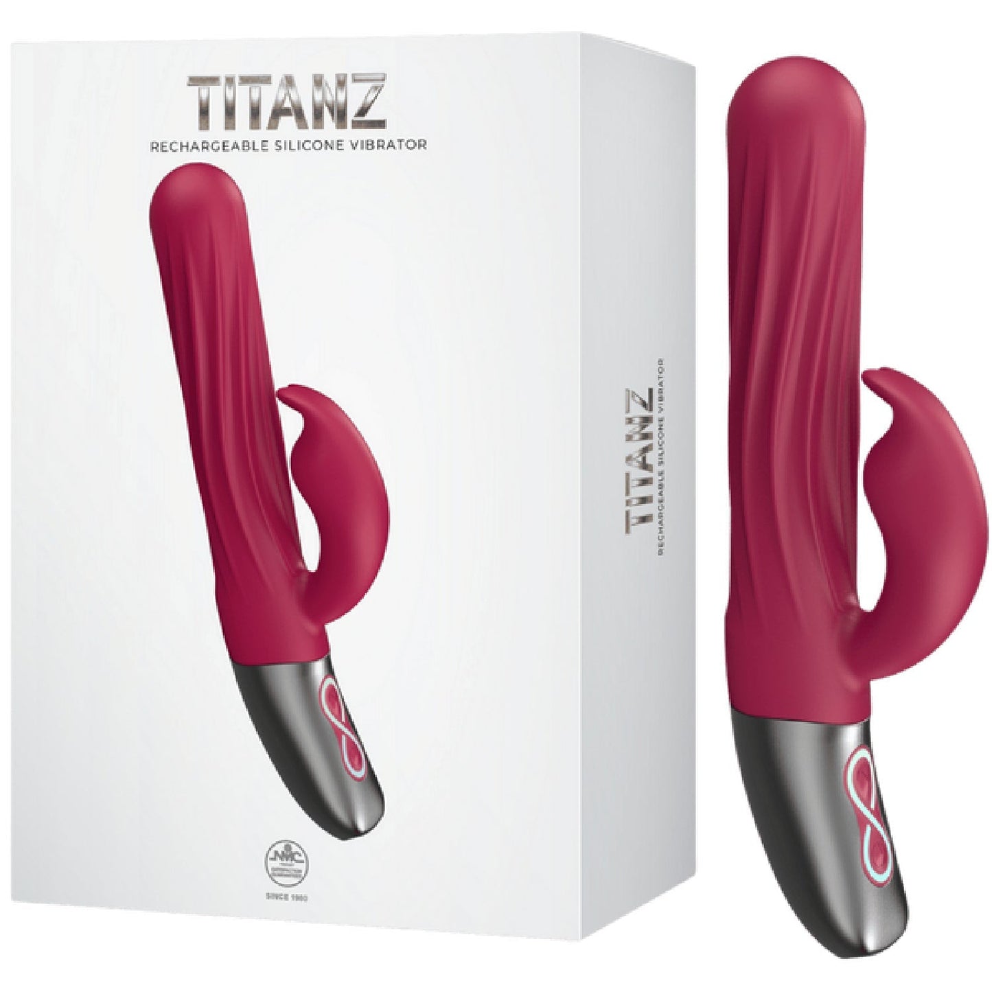 Thrusting Rabbit Rechargeable Silicone Vibrator – 13cm Insertable Length Rabbit Vibrator