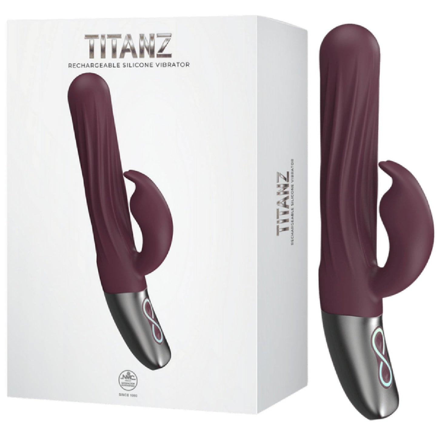 Thrusting Rabbit Rechargeable Silicone Vibrator – 13cm Insertable Length Rabbit Vibrator