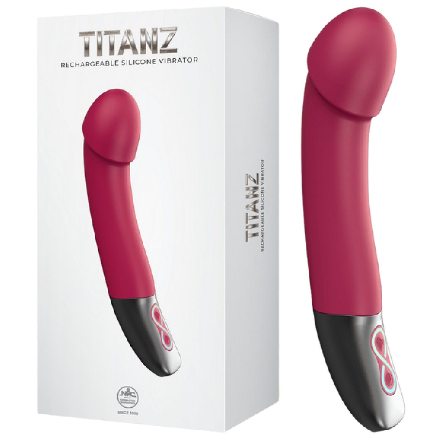 Rechargeable Silicone Vibrator (White) – Bendable Shaft 5.5 Inch Insertable Length Vibrator