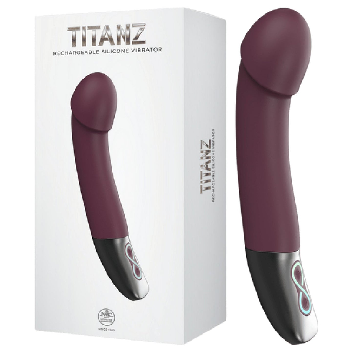 Rechargeable Silicone Vibrator (White) – Bendable Shaft 5.5 Inch Insertable Length Vibrator