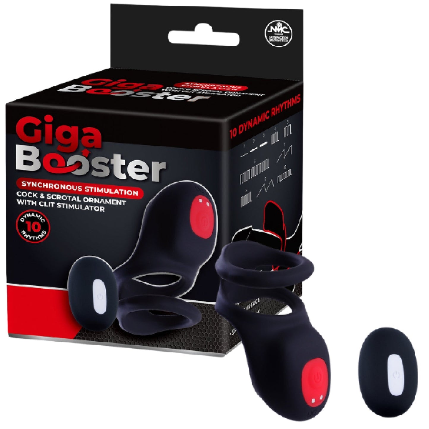 Cock and Scrotal Roing with Clit Stimulator – Adult Toy Accessory