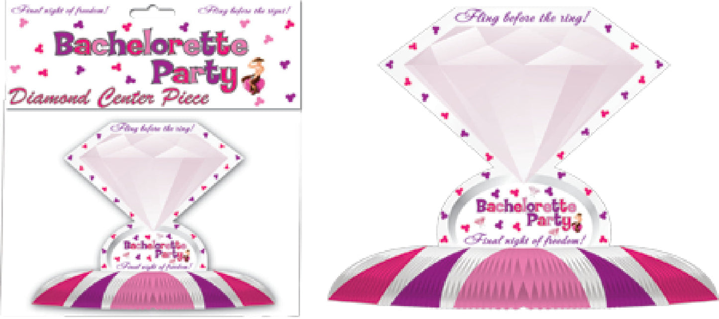 Diamond Centerpiece – Decorative Hen Party Table Accent