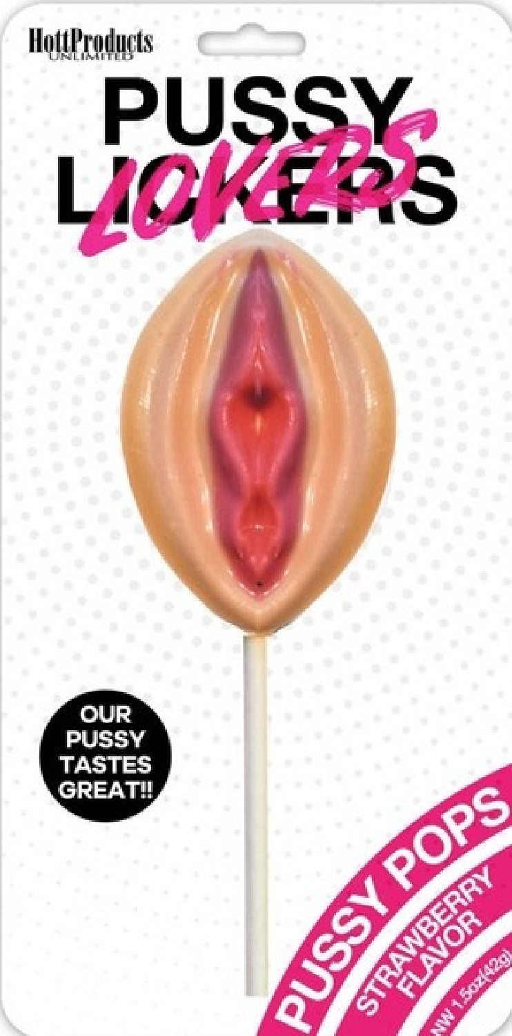 Pussy Lickers Pussy Pops – Novelty Adult-Themed Candy Lollipop Treats