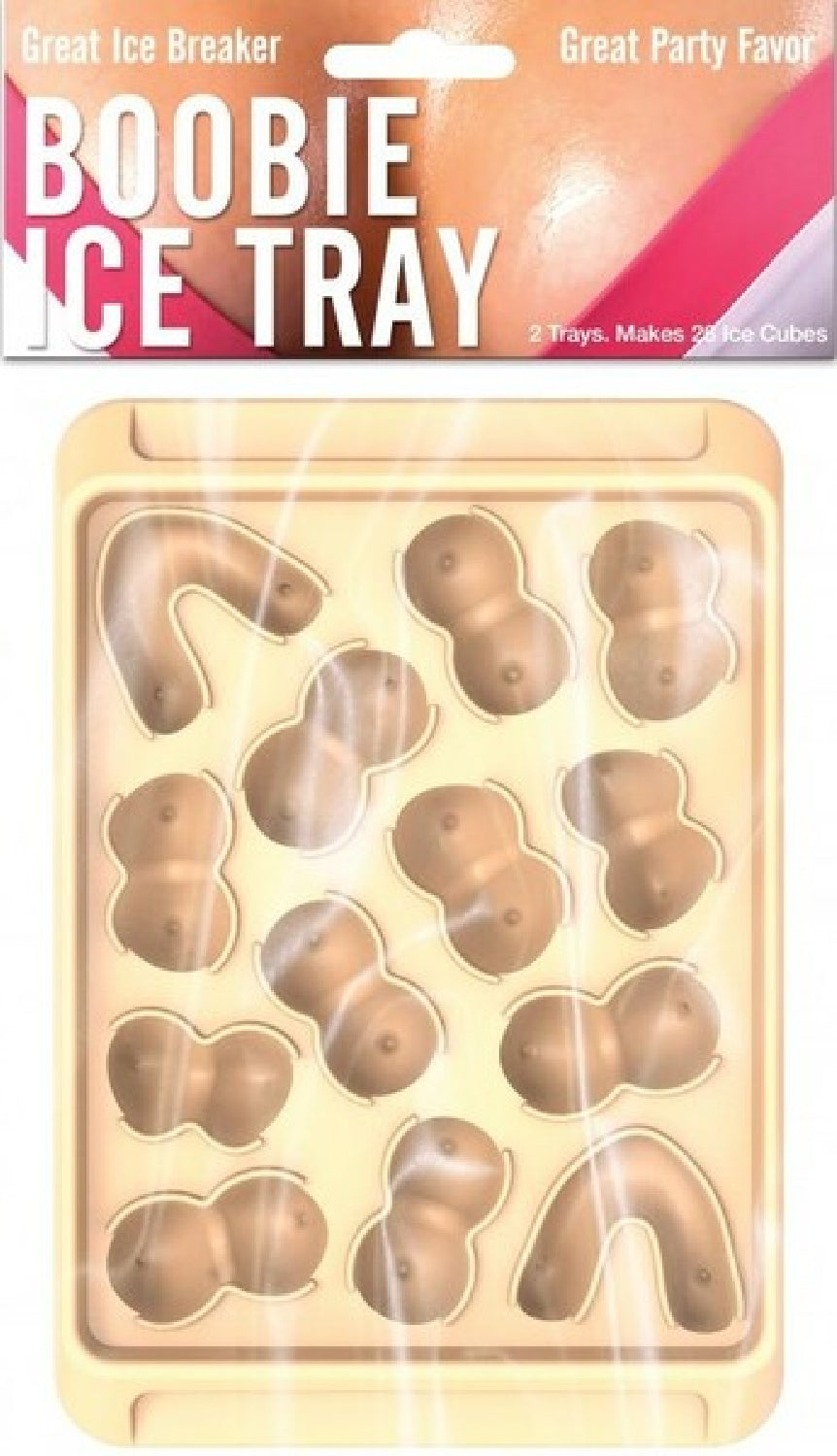 Boobie Ice Cube Tray Set – Durable Food-Grade Silicone Ice Cube Trays