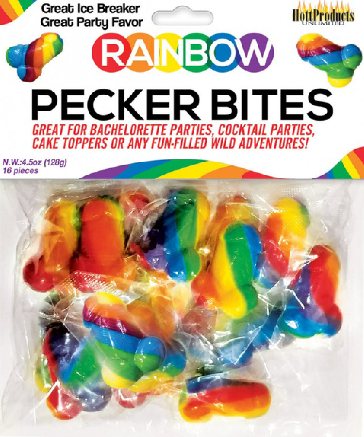Pecker Bites Candies – Fruit Flavored Novelty Candy