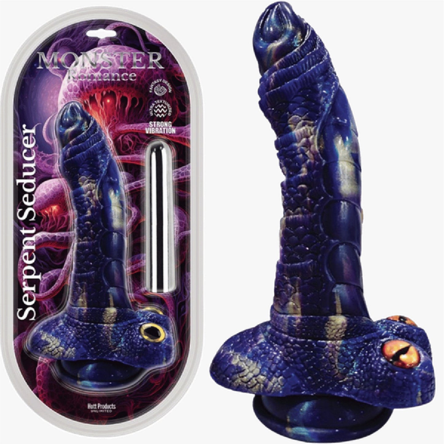 Serpent Seducer – Fantasy Collection 7.2" Vibrating Probe
