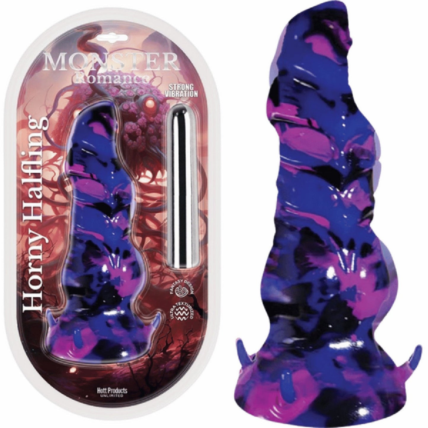 Horny Halfling – Fantasy Monster 7.7" Vibrating Probe