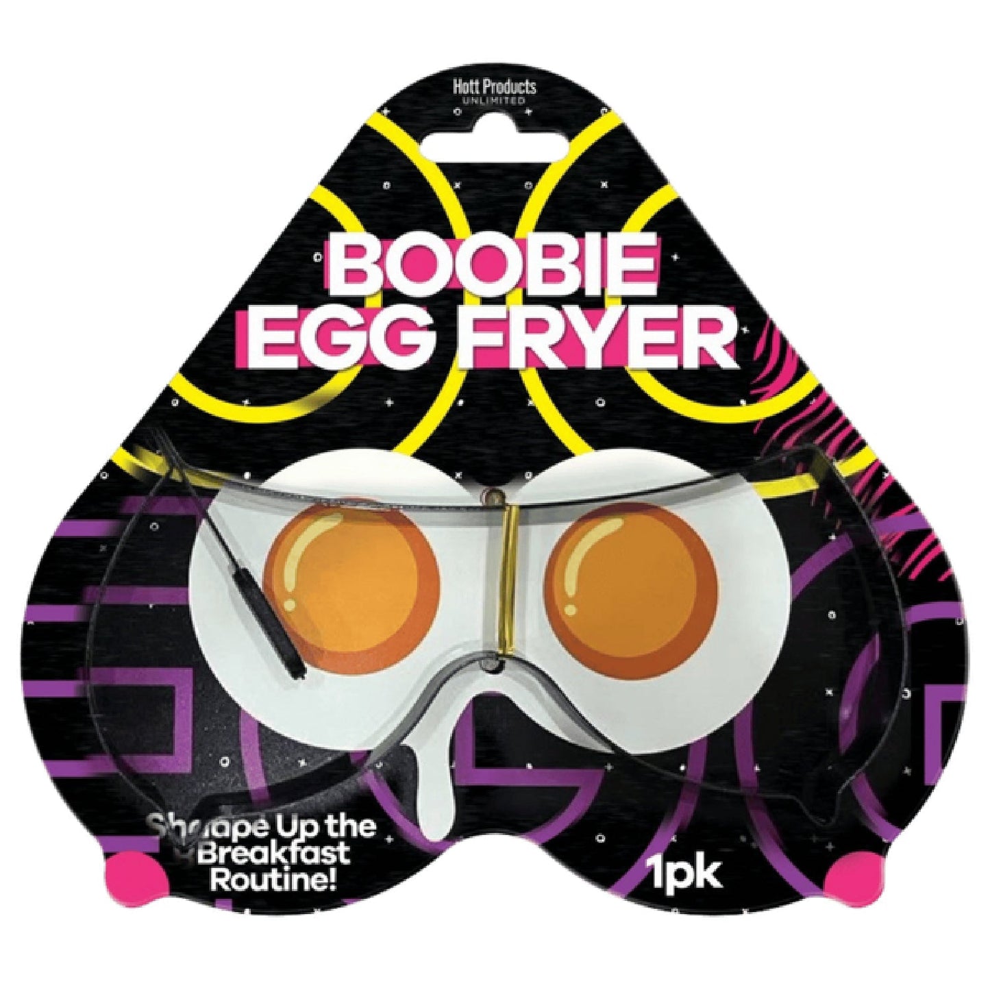 Seductive Shapes Boobie Egg Fryer Mold – Single Mold Kitchen Gadget for Shaped Eggs