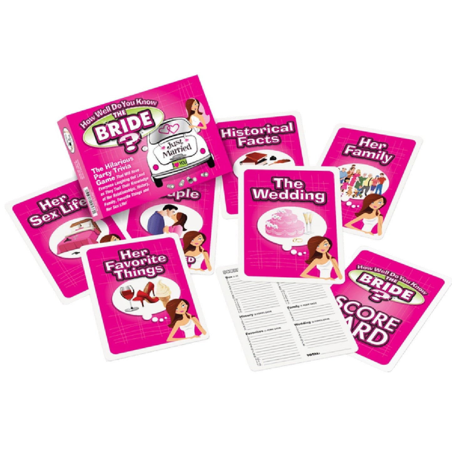 How Well Do You Know The Bride? Party Trivia Game