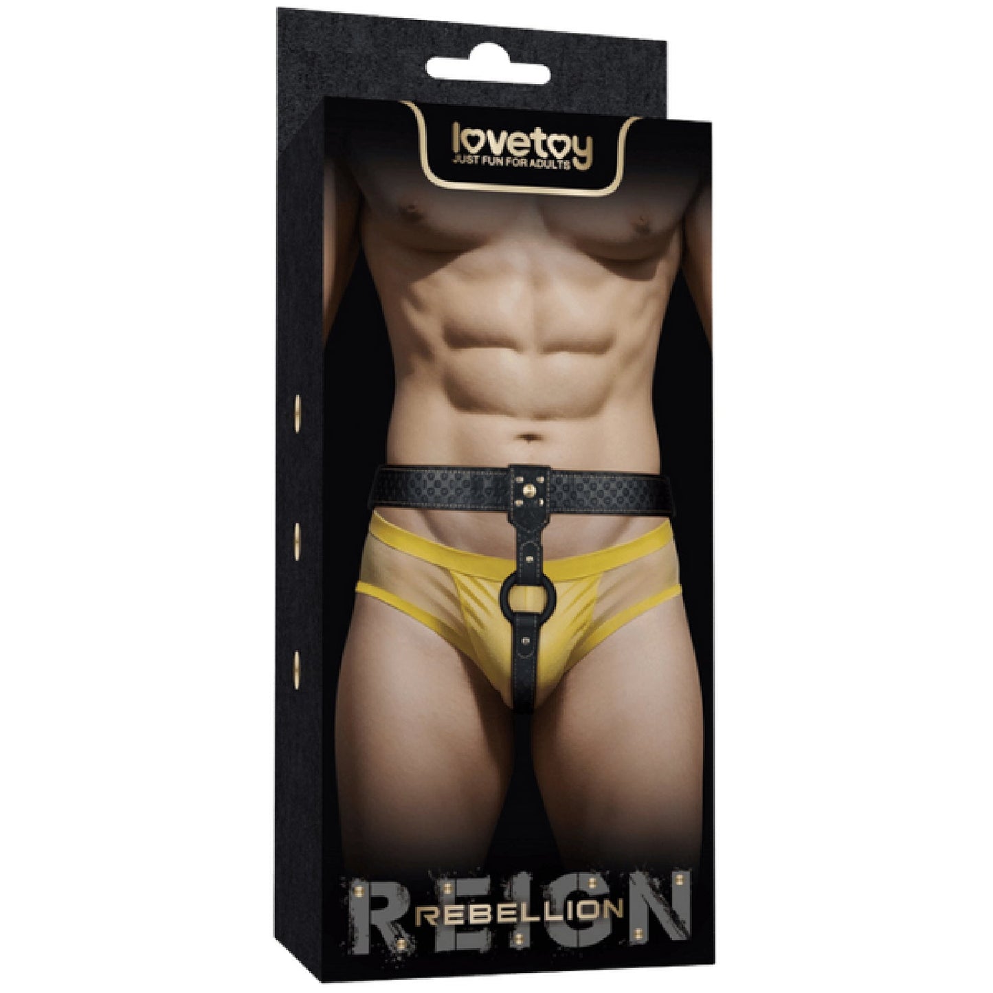 Rebellion Reign Strap-On Harness – Adjustable Durable PU Material Strap-On Harness