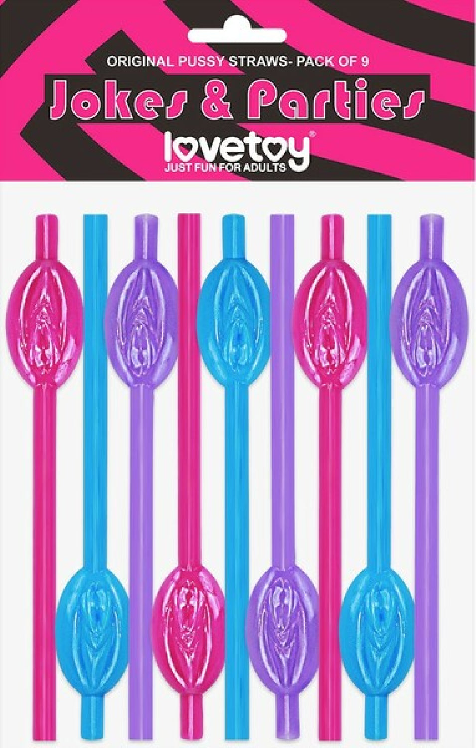 Pussy Straws – 9 Pack Straws