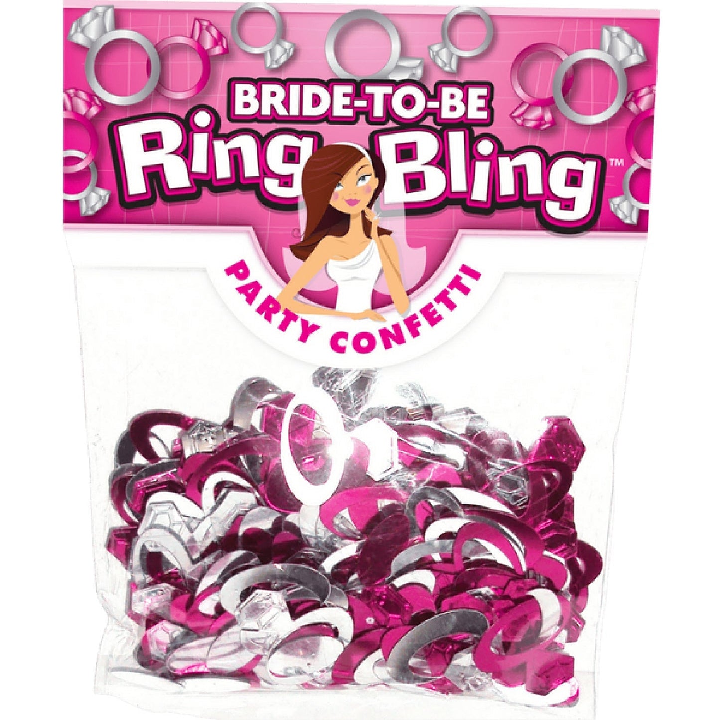 Bride To Be - Ring Bling Party Confetti – Decorative Party Confetti
