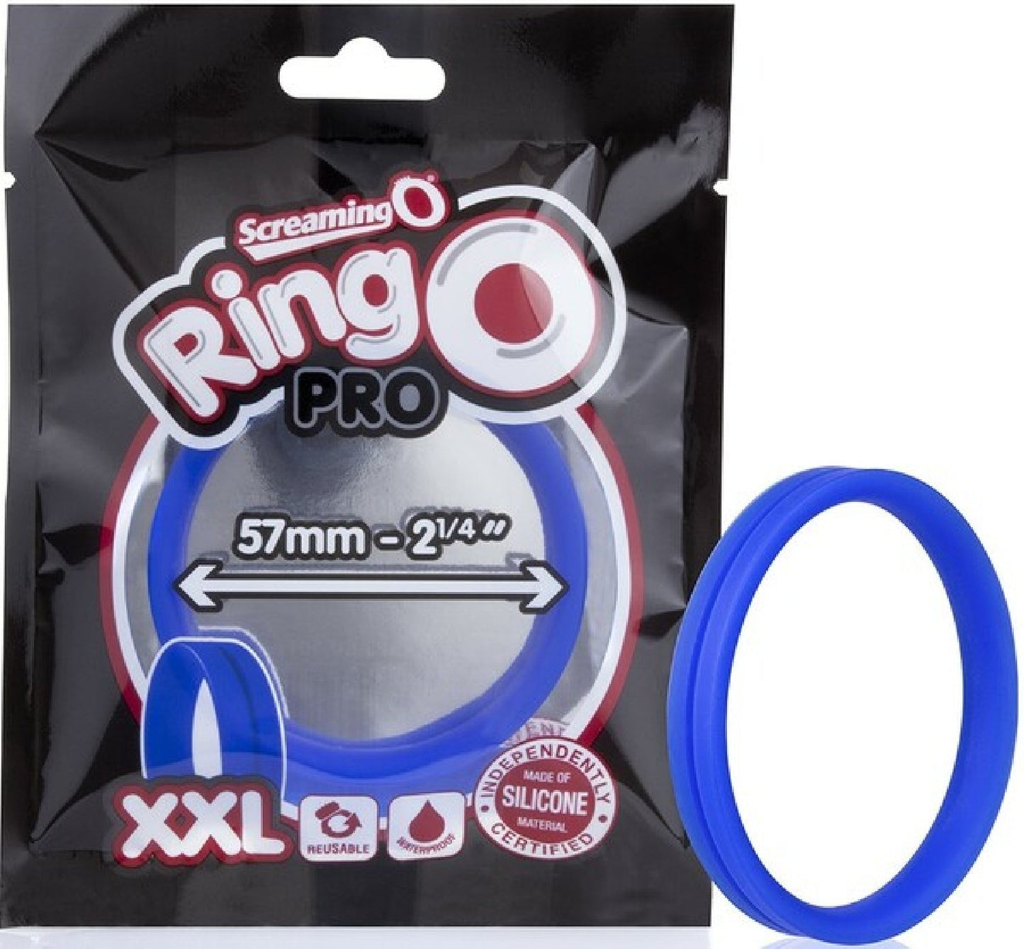 RingO Pro XXL – Stretchy 2.25 Inch Diameter Silicone Erection Enhancer Ring