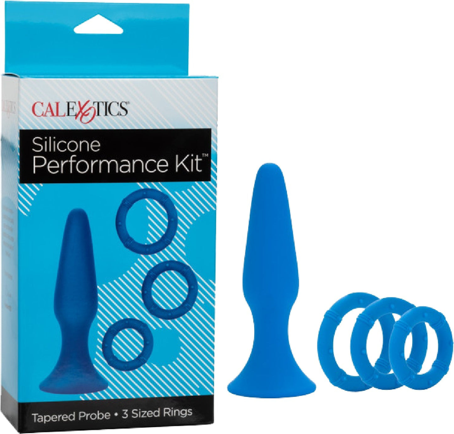 Posh Silicone Performance Kit – Body-Safe Silicone Erection Rings and Anal Toy Set