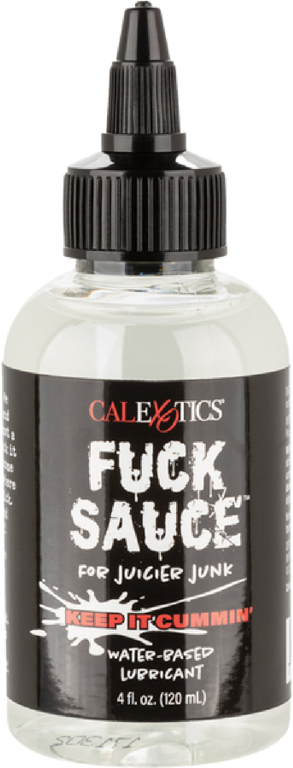 Fuck Sauce Water-Based Lubricant - Premium Super-Slick Formula, 4 Fluid Ounces Personal Lubricant