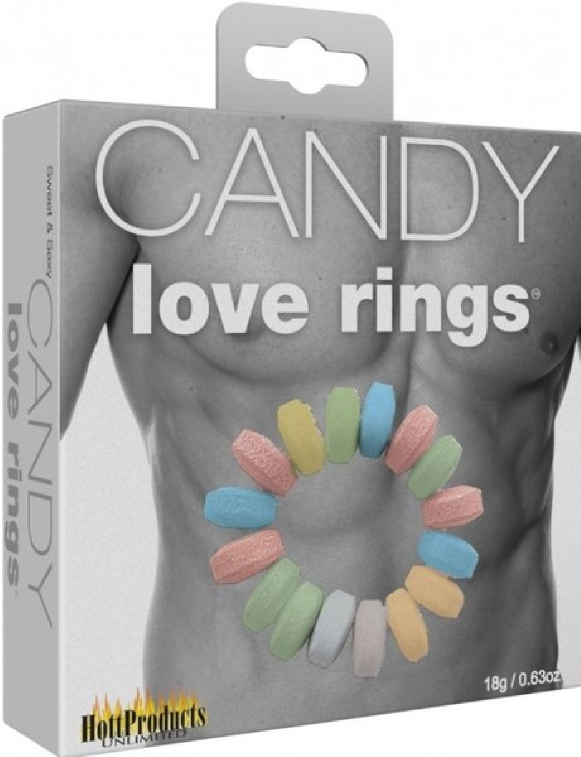 Candy Love Multi-Flavored Edible Cock Rings – One Size Edible Cock Rings