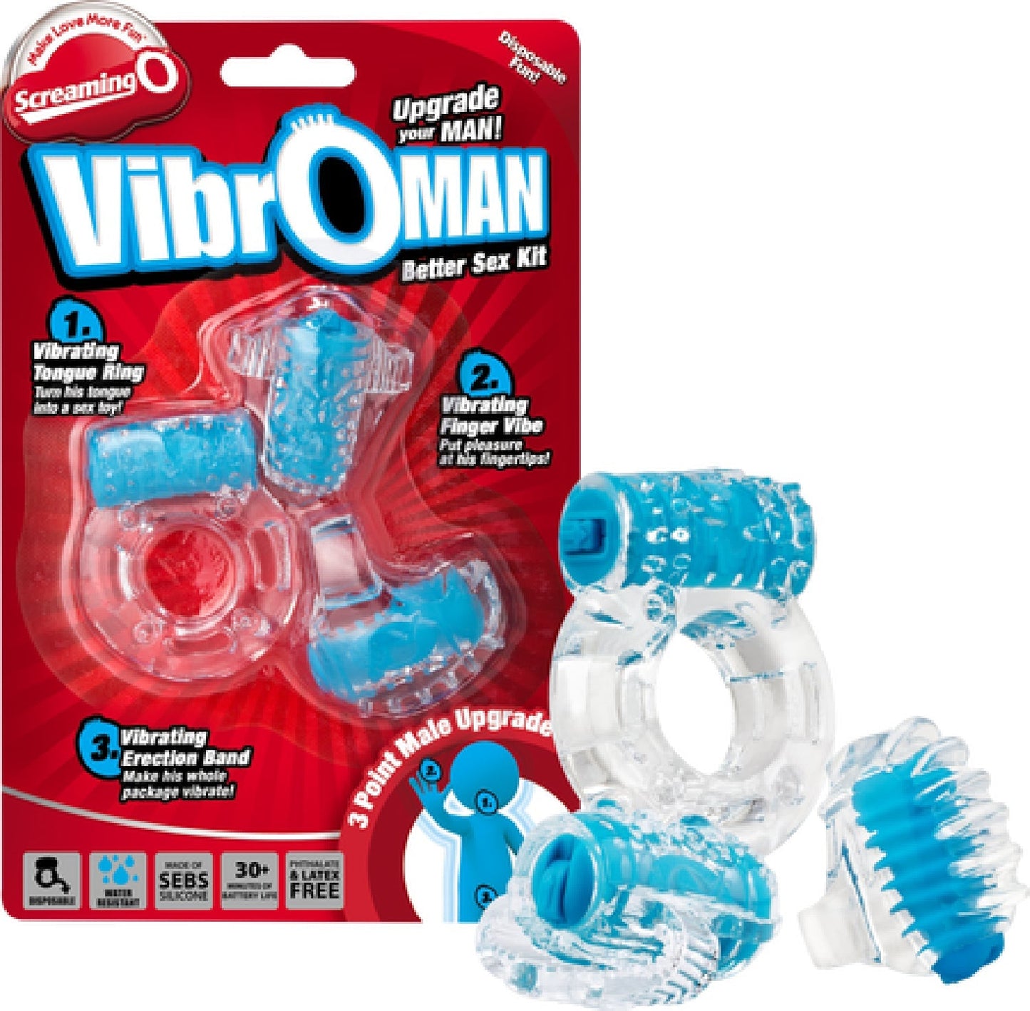 Vibroman Starter Kit – Mini Vibrators Exploration Sex Toy Set