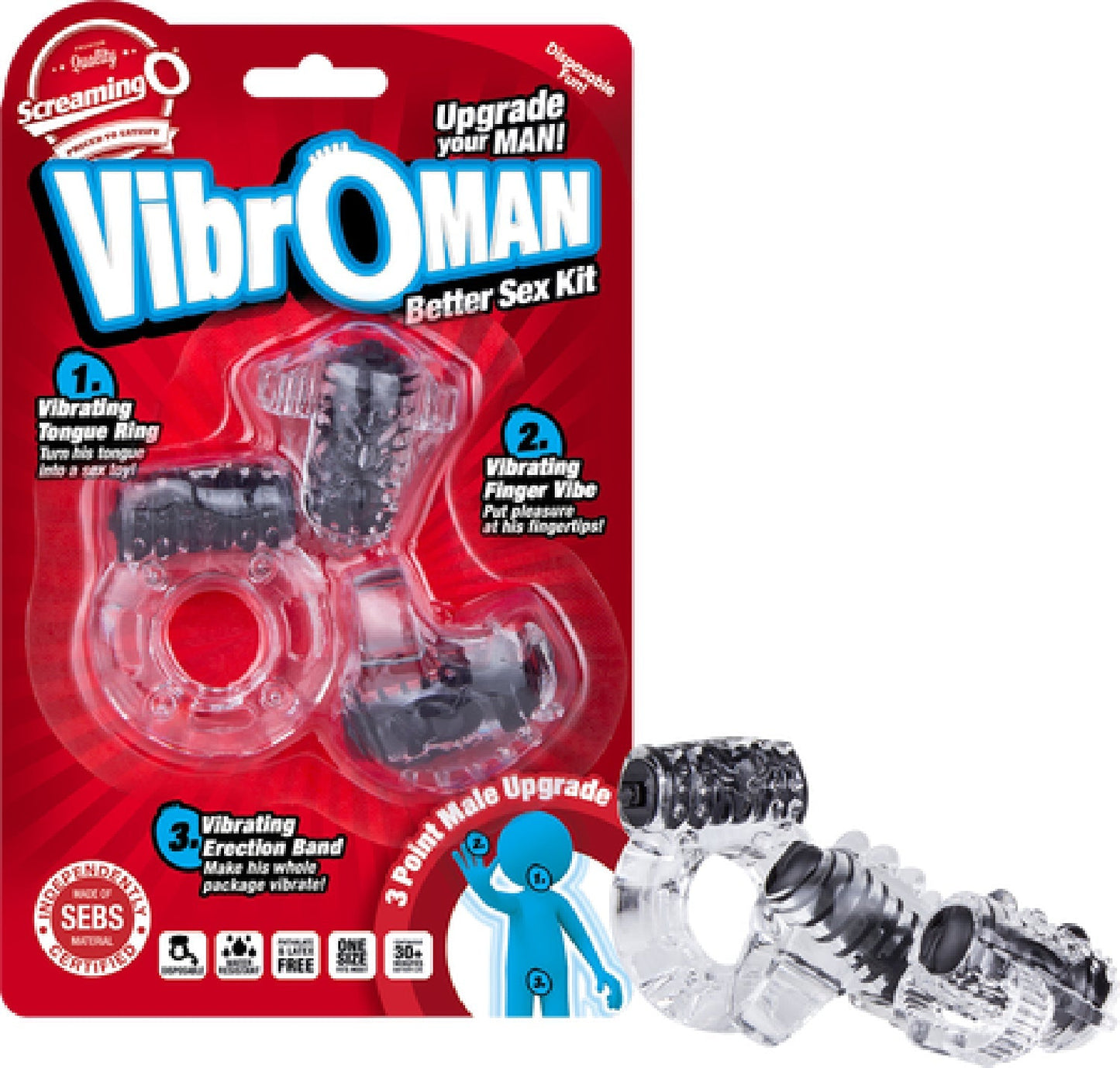 Vibroman Starter Kit – Mini Vibrators Exploration Sex Toy Set