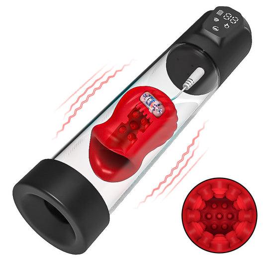 Alexander- 7 Vibrating & 5 Sucking Penis Pump Vacuum Suction Male Penis Extender Penis Pumps