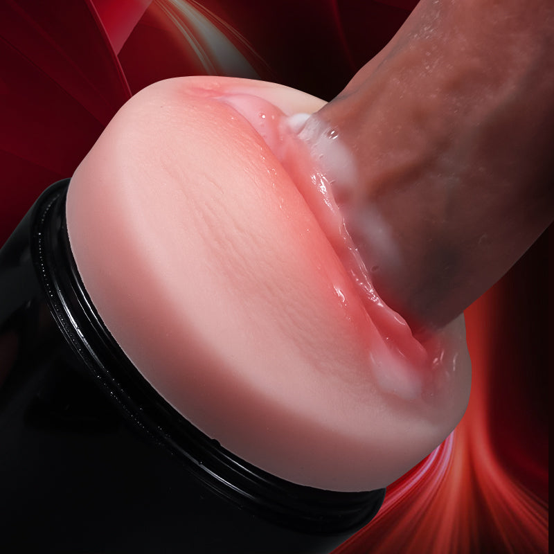 James - Classic 10 Tongue Licking 10 Vibrating Male Stroker Masturbation Cup