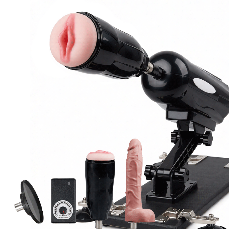 Blaze - Hands-Free Powerful Thrusting Dual Pleasure Sex Machine Masturbation Cup