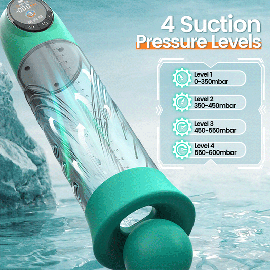 Source - Electric Vacuum and Water Penis Pump with LCD Display Penis Pumps
