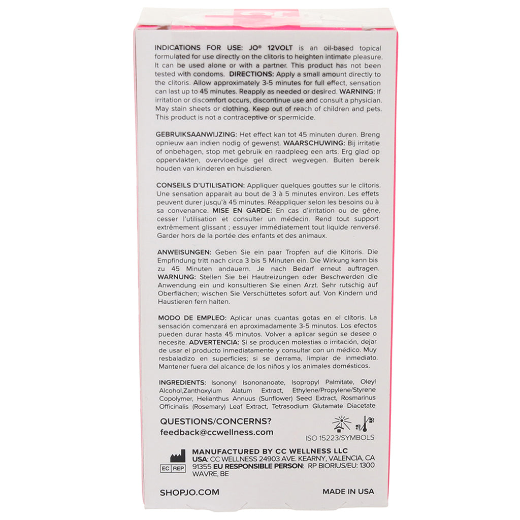 12 Volt Clitoral Stimulant in .34oz/10ml Lubes and Lotions > Sexual Stimulants