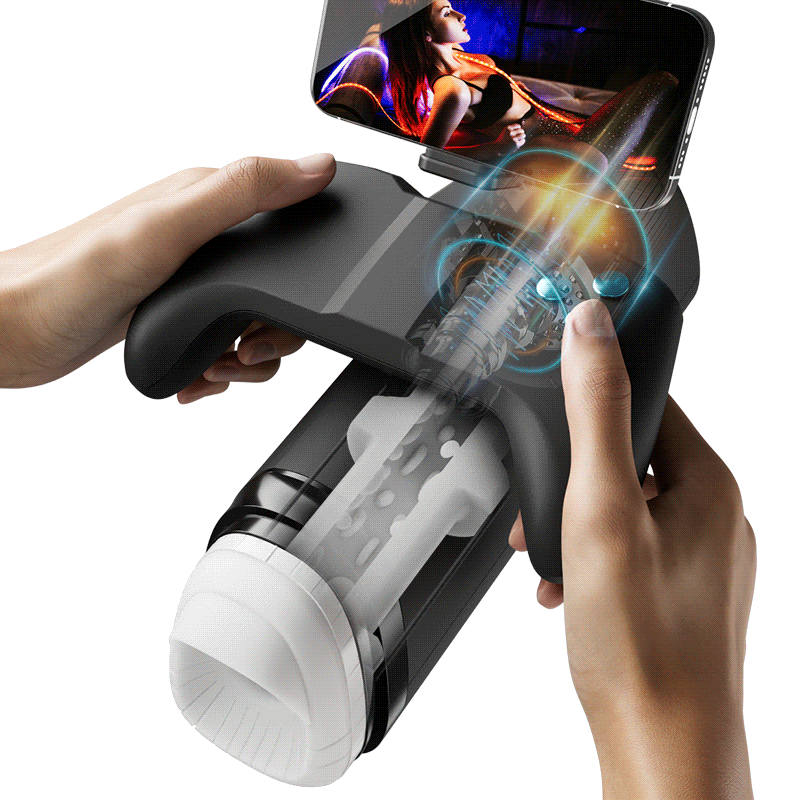 Turbo - Thrust 10-Mode Stroker – Interactive Gamepad Design with Adjustable Phone Stand Masturbation Cup