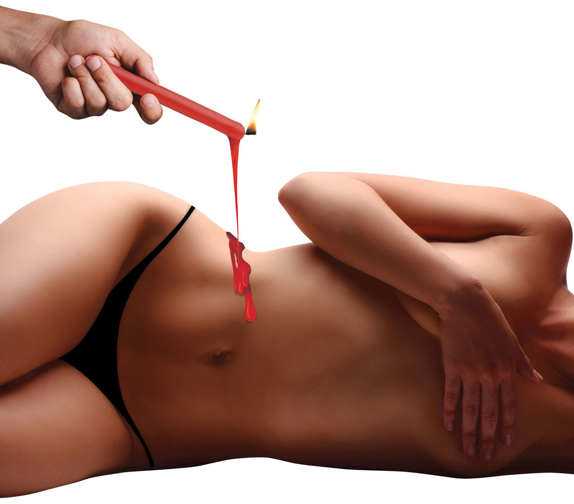 Fetish Drip Candles 3 Pack Red for Sensation Play