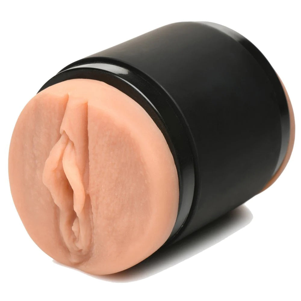Mistress Double Shot Mini Masturbators Mouth and Pussy Medium Tone