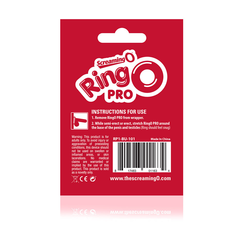 RingO Pro LG – Super-Stretchy 1.25 Inch Penis Ring Made of Body-Safe Silicone