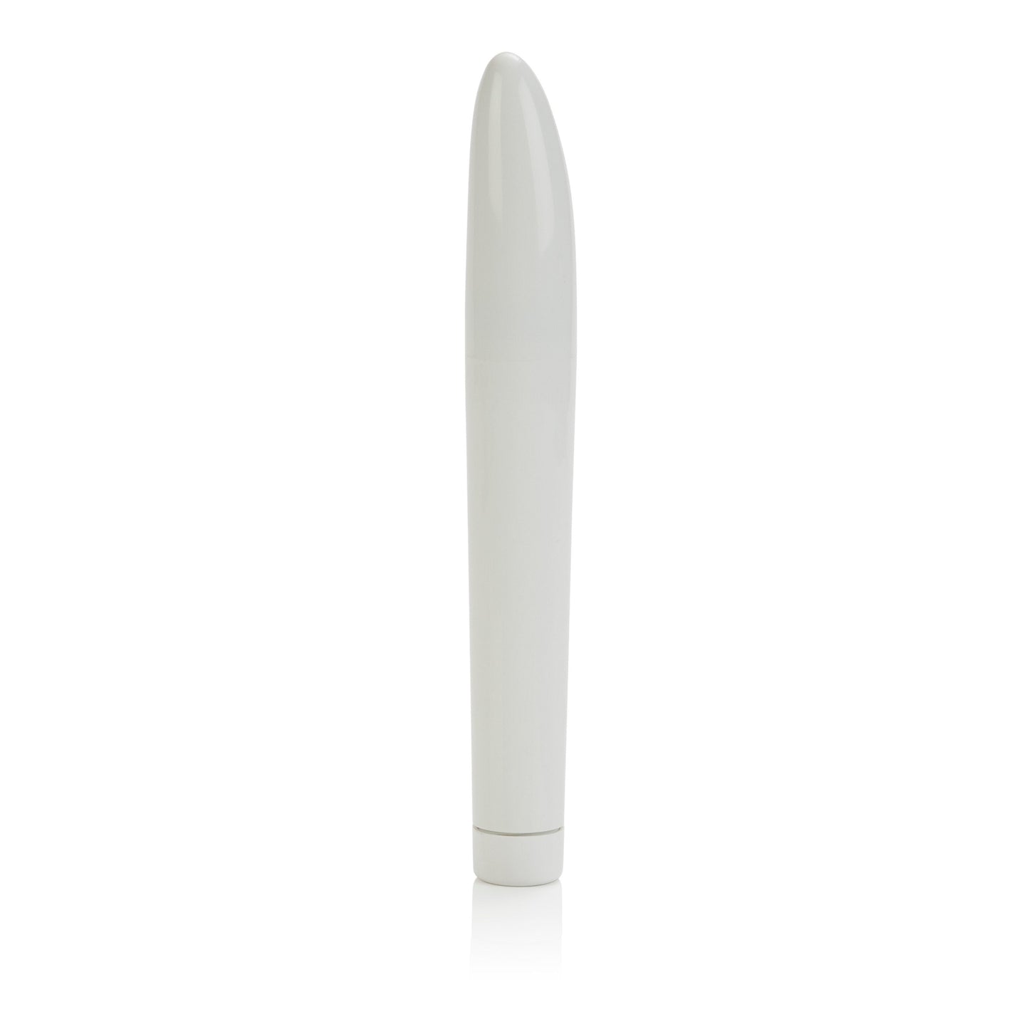 CalExotics Classic Slender White Vibrator Sleek and Powerful