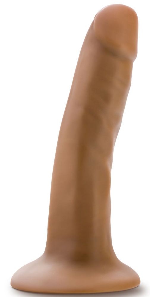 Dr. Skin Dr. Lucas (Mocha) – 5 Inch Silicone Dong With Suction Cup