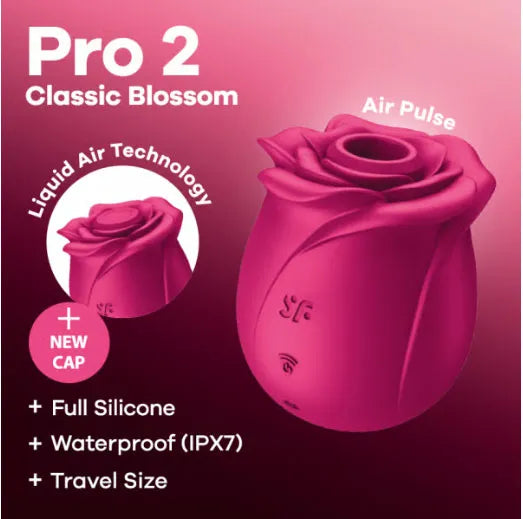 Satisfyer Pro 2 Classic Blossom – Pressure Wave Vibrator