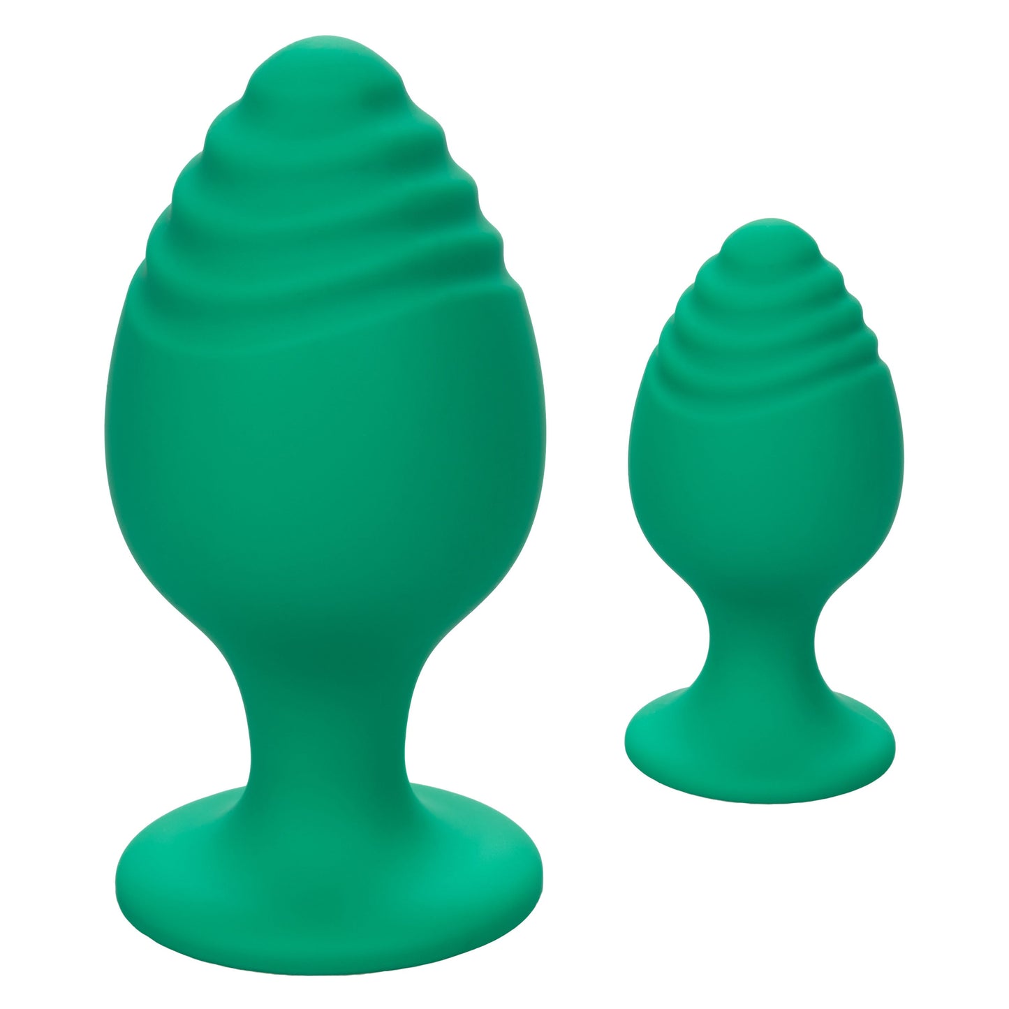 Cheeky Butt Plug Duo (Green) – Playful Butt Plug Set