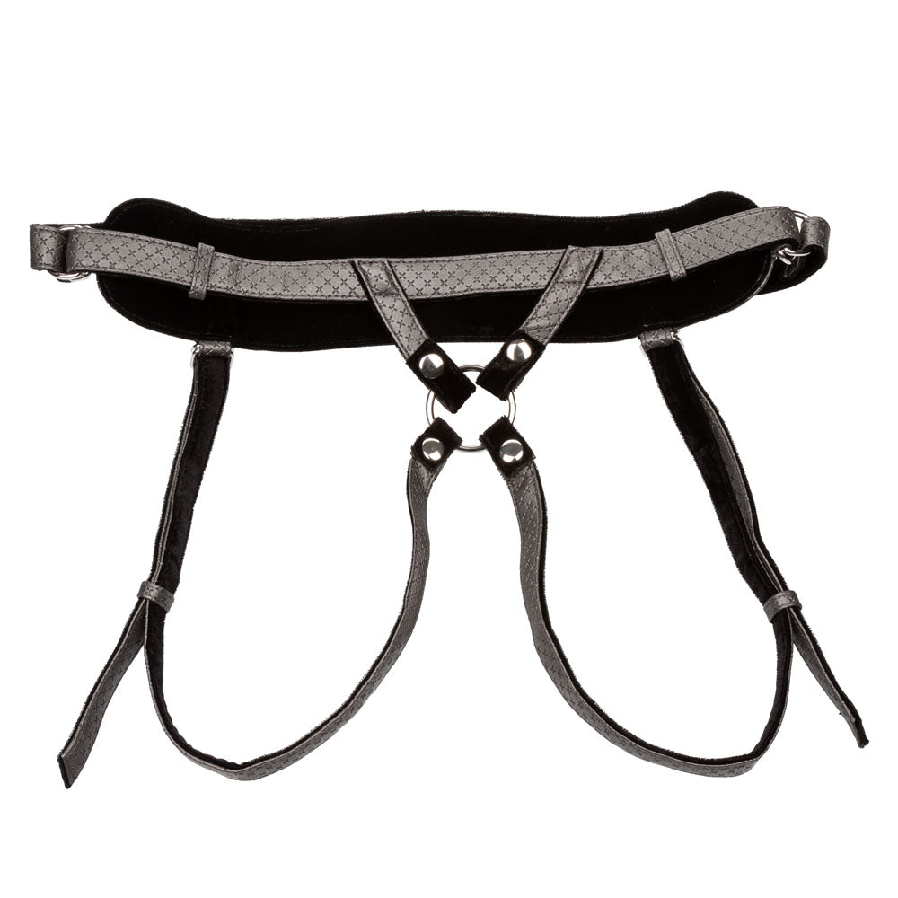 Royal Crotchless Strap On Set With Vibrating Probe Plus