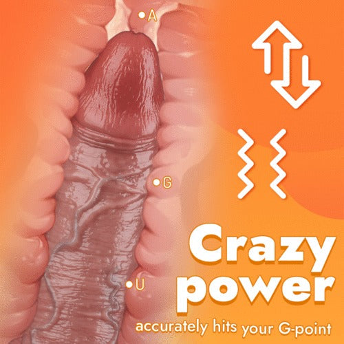 Kratos - 2.36 Diameter Thrusting Huge Realistic Dildos Dildos