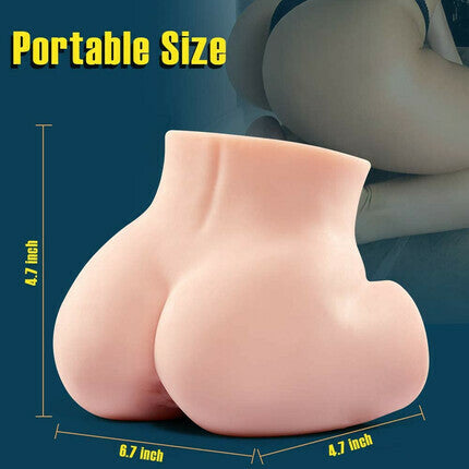 Acmejoy - 4.2 lbs Thoroughly Exposed Pussy Ass Masturbator Masturbators