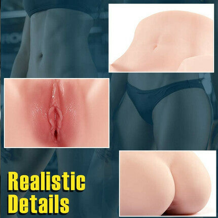 Acmejoy - 4.2 lbs Thoroughly Exposed Pussy Ass Masturbator Masturbators